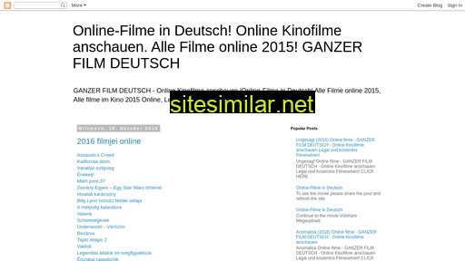 onlinefilmeindeutsch.blogspot.com alternative sites