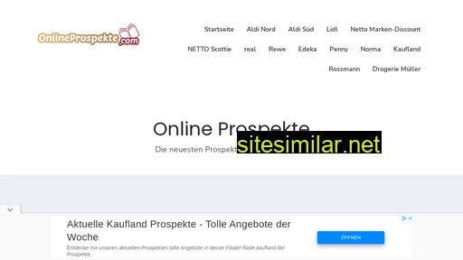 onlineprospekte.com alternative sites