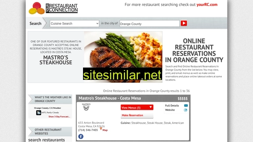 onlinerestaurantreservationsinorangecounty.com alternative sites