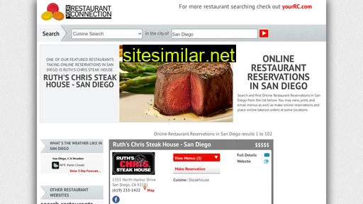 onlinerestaurantreservationsinsandiego.com alternative sites