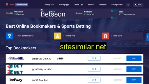 Online-bookmakers similar sites