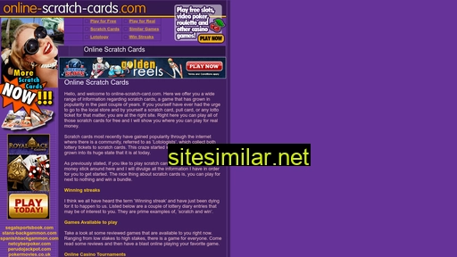 online-scratch-cards.com alternative sites