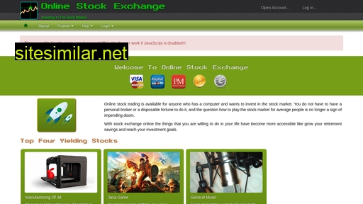 online-stock-exchange.com alternative sites