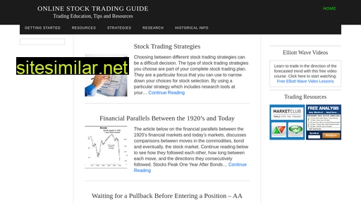 Online-stock-trading-guide similar sites