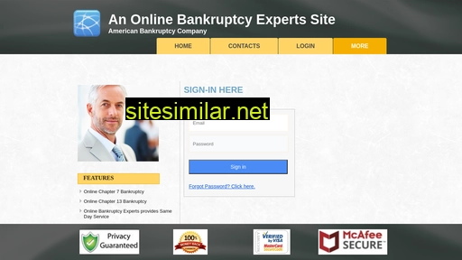 onlinebankruptcyexperts.securedataflow.com alternative sites