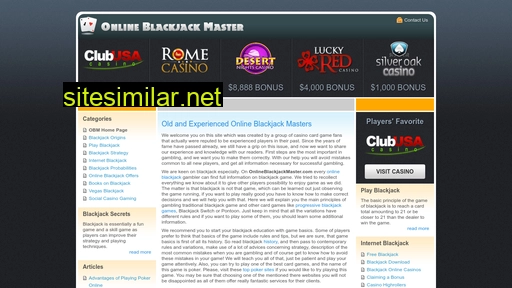 onlineblackjackmaster.com alternative sites