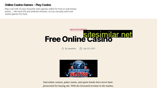 onlinecasinogameslots21.com alternative sites