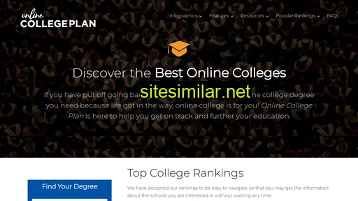 Onlinecollegeplan similar sites