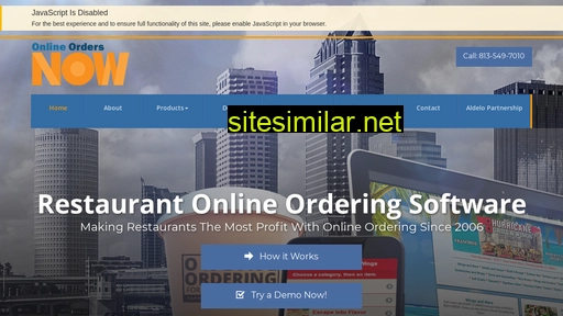Onlineordersnow similar sites