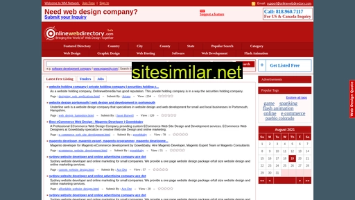 Onlinewebdirectory similar sites