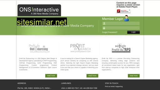 onsinteractive.com alternative sites