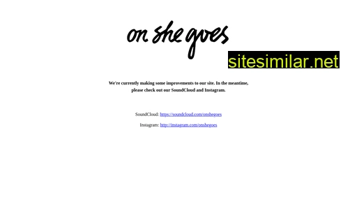 onshegoes.com alternative sites