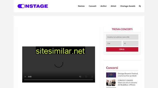 onstageweb.com alternative sites