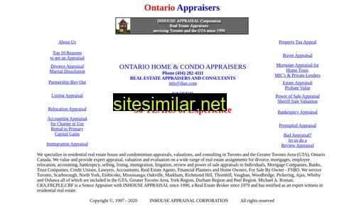 Ontarioappraisal similar sites
