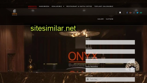 Onyxbusinesshotel similar sites