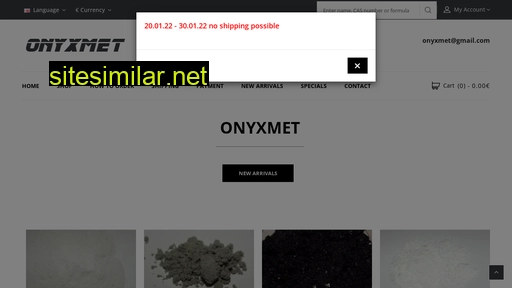 Onyxmet similar sites