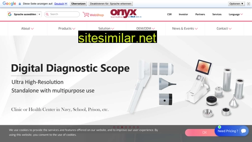 onyx-healthcare.com alternative sites