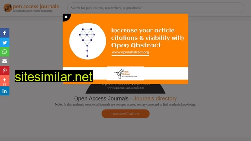 openacessjournal.com alternative sites
