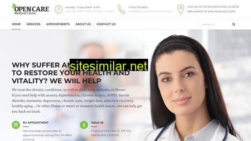 opencaremedicalclinic.com alternative sites