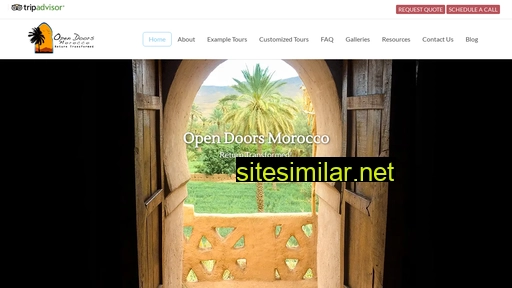 opendoorsmorocco.com alternative sites