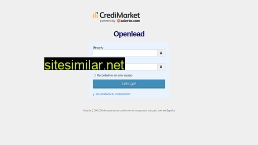 openlead.bankimia.com alternative sites