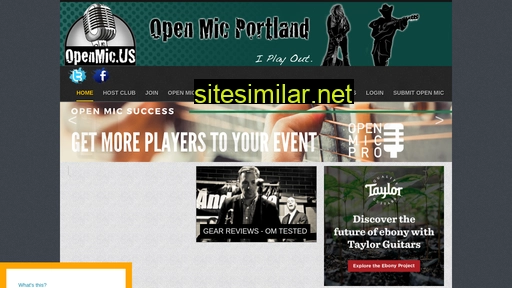 openmicportland.com alternative sites