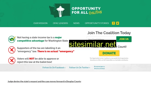 opportunityforallcoalition.com alternative sites