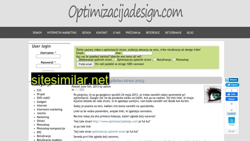 Optimizacijadesign similar sites