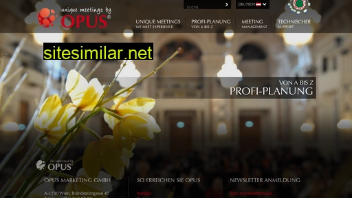 Opus-meetings similar sites
