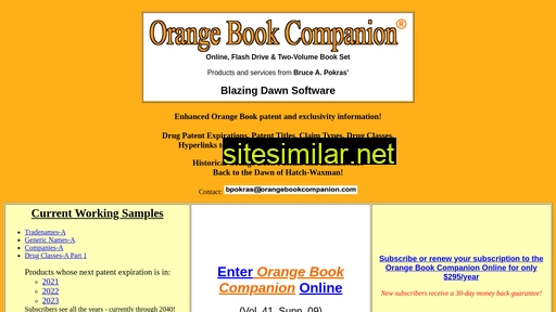 orangebookcompanion.com alternative sites