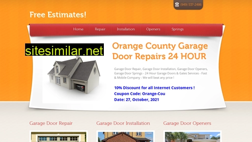 orangecounty-garagedoorrepairs.com alternative sites