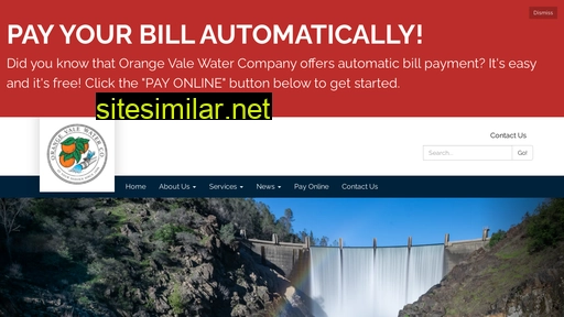 orangevalewater.com alternative sites