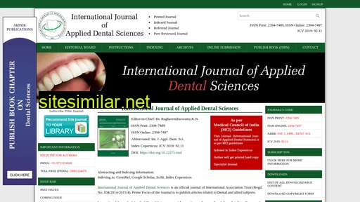 oraljournal.com alternative sites