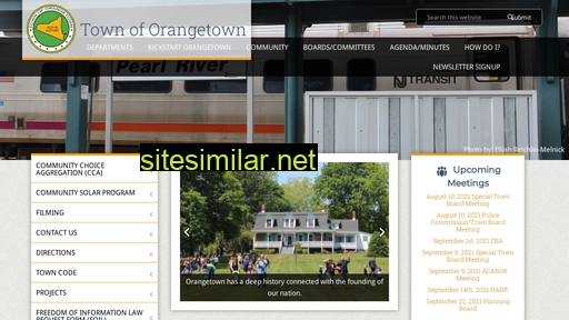 orangetown.com alternative sites