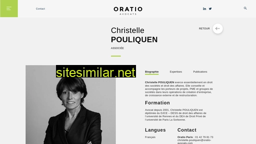Oratio-avocats similar sites