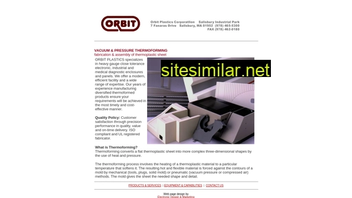 orbitplastics.com alternative sites