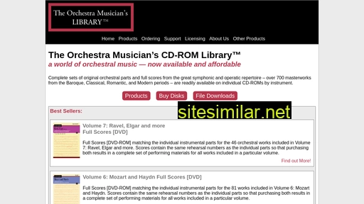 Orchmusiclibrary similar sites
