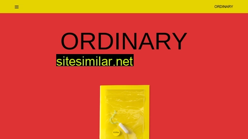 ordinary-magazine.com alternative sites