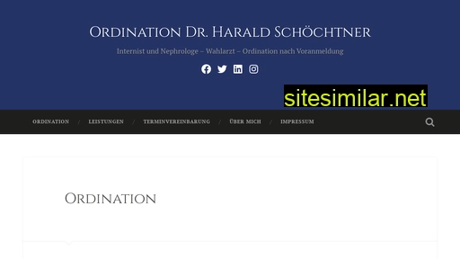 ordinationdrharaldschoechtner.wordpress.com alternative sites
