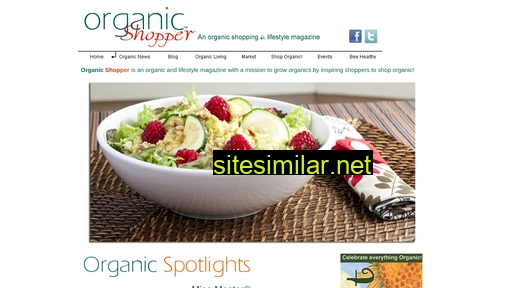organicshoppermag.com alternative sites