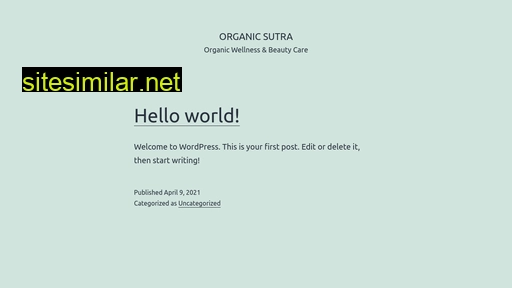 organicsutra.com alternative sites
