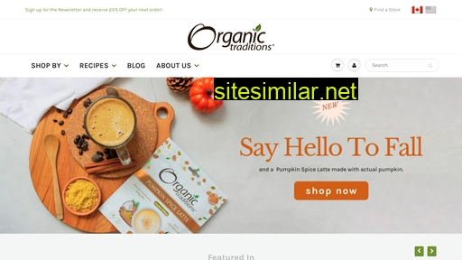 Organictraditions similar sites