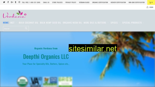 organicverdana.com alternative sites