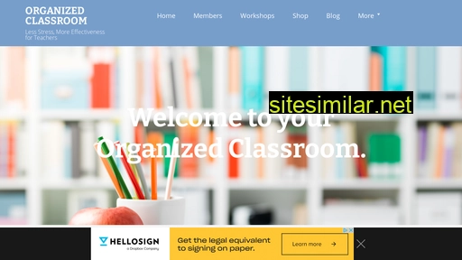 Organizedclassroom similar sites