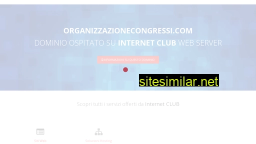Organizzazionecongressi similar sites