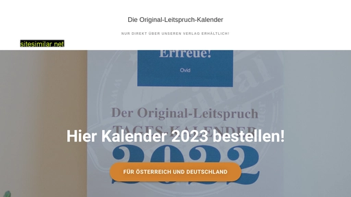 original-leitspruch-kalender.com alternative sites