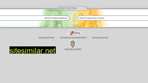 orientacionmelilla.com alternative sites