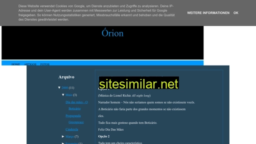 orion-oblog.blogspot.com alternative sites