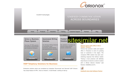 orionox.com alternative sites