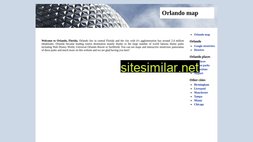 Orlando-map similar sites